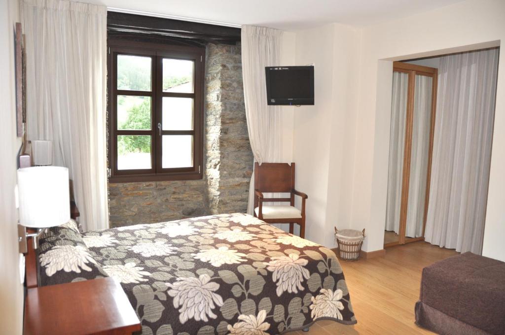 Hotel Mirador De Barcia Ribeira De Piquin Zimmer foto